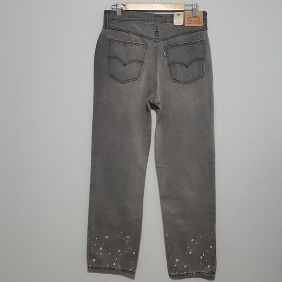 Levi’s nwt low pro straight size 29 grey jeans women’s 100% co… - Picture 7 of 16